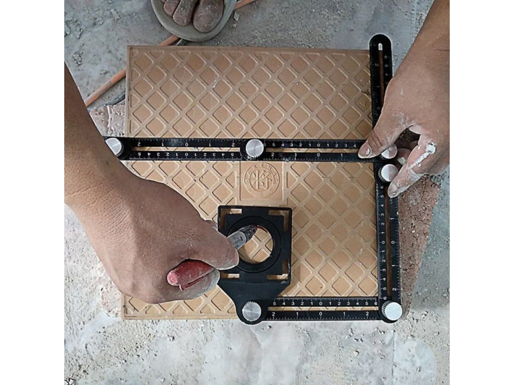 Hliníkové skládací polohovací pravítko Profesionální