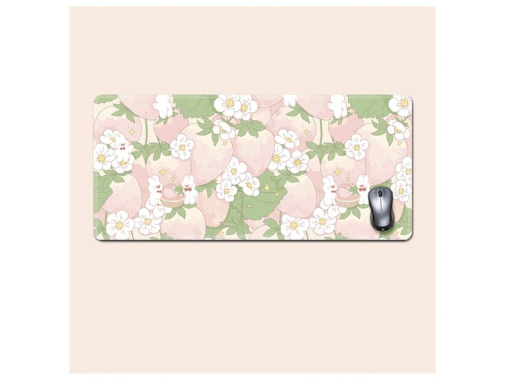 Květinová velká podložka pod myš plody