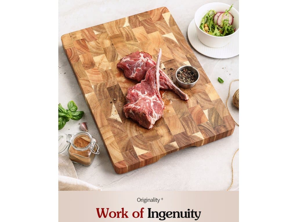 Prkénko na krájení z prémiového akátového dřeva