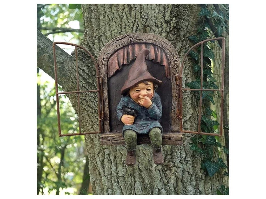 Socha trpasličí babička Zahradní dekorace