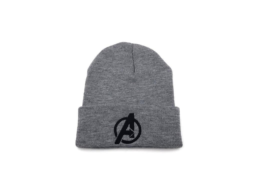 Zimní Čepice Avengers šedá