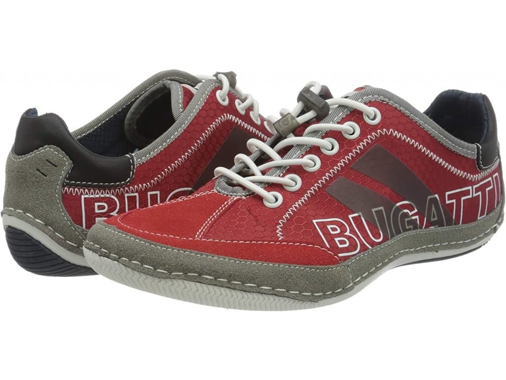 Pánské lehké tenisky Bugatti červené