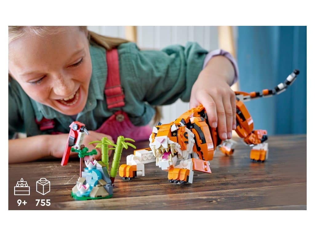 LEGO 31129 Creator Tygr Stavebnice se zvířátky
