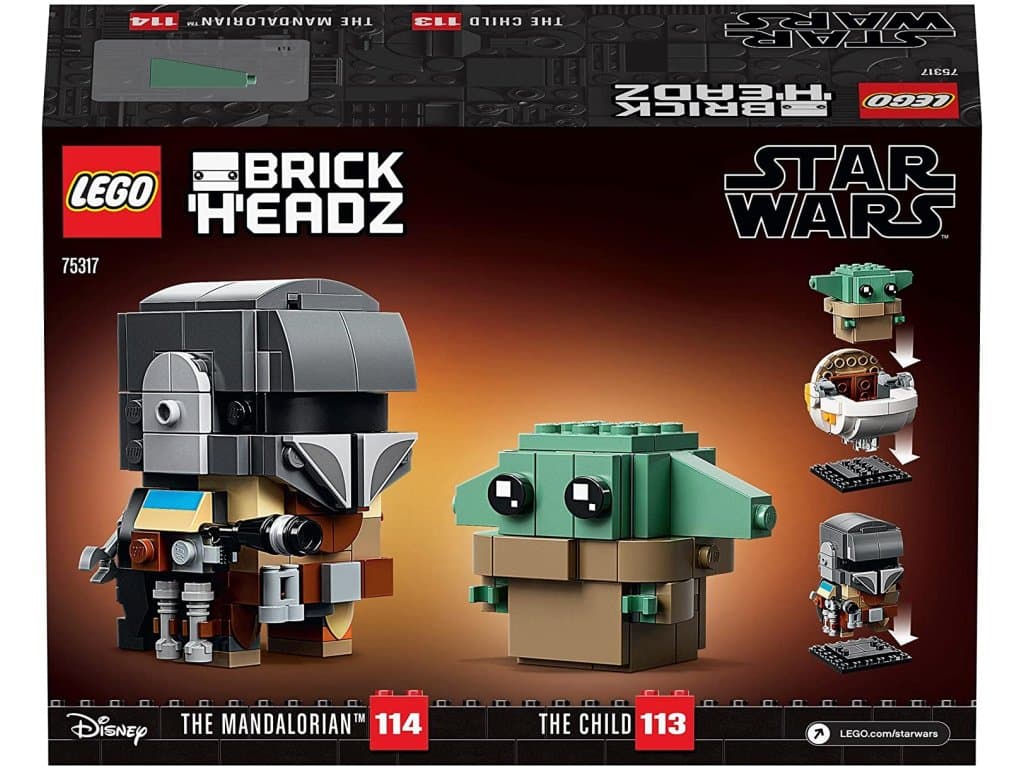 LEGO 75317 Star Wars - Mandalorian a dítě, stavebnice Baby Yoda