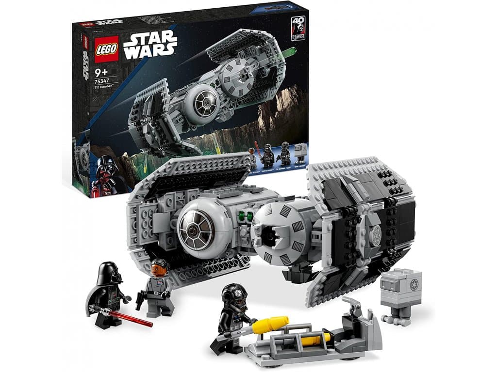 LEGO 75347 Stavebnice modelu bomby TIE ze Star Wars s minifigurkou Dartha Vadera