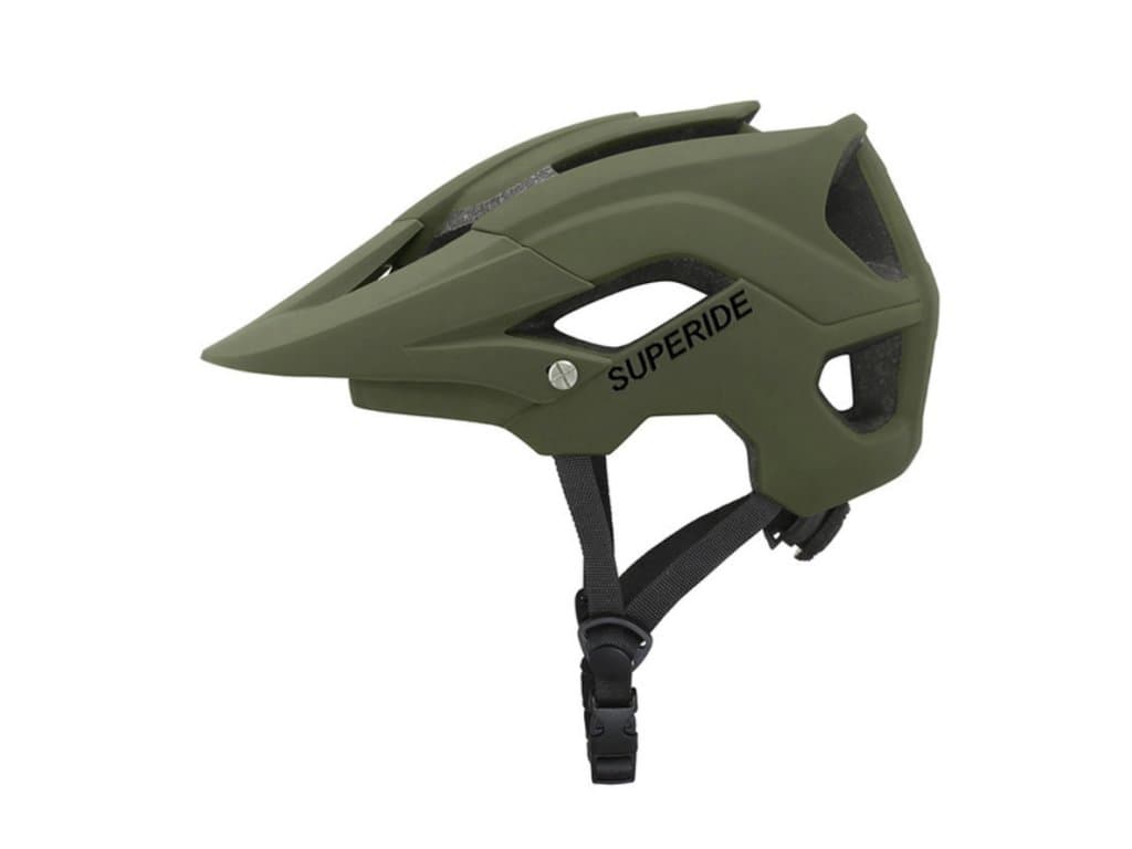 MTB cyklistická přilba Ultralehká SUPERIDE zelená