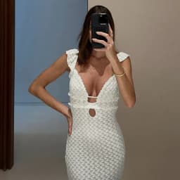 Sexy letní plážové šaty s výstřihem do V, volným zad a šněrováním, jednobarevné, s výstřihem do V, elegantními ramínky a šněrováním - náhled 6