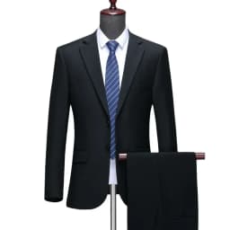 Pánský oblek, formální oblek, sako, kalhoty, S-8XL, plus velikost, svatební, pracovní, slim střih - náhled 4