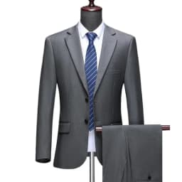 Pánský oblek, formální oblek, sako, kalhoty, S-8XL, plus velikost, svatební, pracovní, slim střih - náhled 2