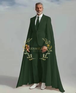 Pánský dvoudílný svatební smoking - elegantní formální smoking a kalhoty pro ženicha, svědka a maturitní ples - náhled 5