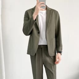 Pánský černý dvoudílný oblek - formální, svatební, večírek, sako a kalhoty, elegantní outfit - náhled 5