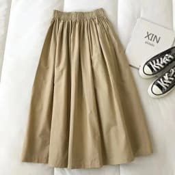 Dámské mini sukně s vysokým pasem a áčkovým pasem, bavlněné khaki, pracovní, ležérní, letní, korejský styl, všestranné - náhled 5