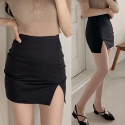 Dámské letní sexy šaty s vysokým pasem, štíhlý střih, jednobarevné, ležérní, s dlouhou sukní - náhled 5