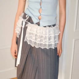Y2K Vysoký pas Krajková Minisukně Korejský Styl Skládaná Volánková Vrstvená Streetwear Pro Ženy - náhled 5