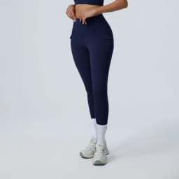 Dámské legíny na jógu s vysokým pasem - sportovní, fitness, cvičební, běžecké, legíny - náhled 3