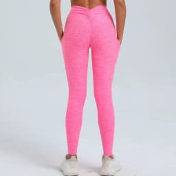 Dámské legíny s vysokým pasem na jógu, prodyšné, do posilovny, na cvičení - náhled 4