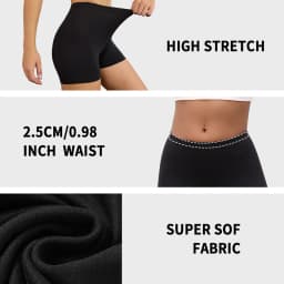 Dámské kraťasy na jógu s vysokým pasem - Měkké elastické sportovní legíny pro běh v posilovně a fitness - náhled 5