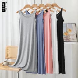 Dámské letní společenské šaty s dlouhým rukávem a áčkovým výstřihem, modální, plus size - náhled 2