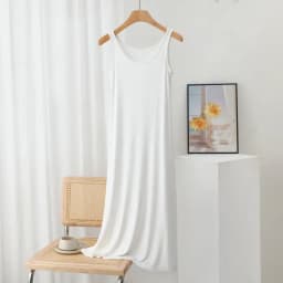 Dámské letní společenské šaty s dlouhým rukávem a áčkovým výstřihem, modální, plus size - náhled 5