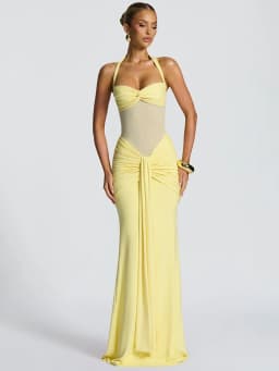 Dámské sexy šaty s odhalenými zády a volným zadkem, bodycon, klubové šaty s ramínky a rukávy - náhled 4