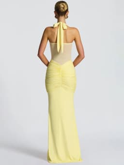 Dámské sexy šaty s odhalenými zády a volným zadkem, bodycon, klubové šaty s ramínky a rukávy - náhled 6