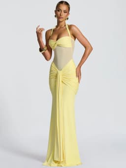 Dámské sexy šaty s odhalenými zády a volným zadkem, bodycon, klubové šaty s ramínky a rukávy - náhled 5
