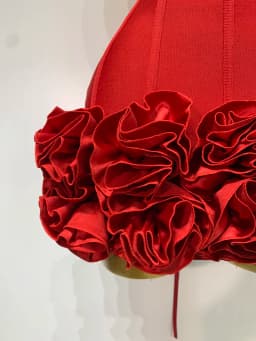 Dámské mini šaty s květinovým vzorem a odhalenými zády bez ramínek - Bodycon, párty, koktejlové, večerní, klubové - náhled 7
