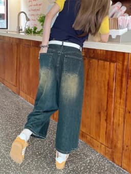 Dámské pytlovité džínové kraťasy Y2K - Retro široké kraťasy Vintage Streetwear Léto Neformální - náhled 5