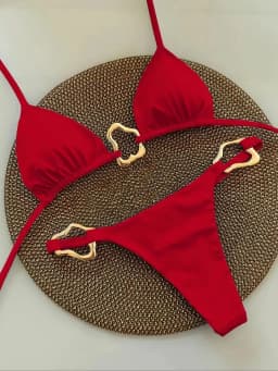 Sexy push-up mikro bikiny set pro ženy plavky plážové plavky dvoudílné - náhled 6