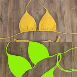 Dámský brazilský set bikin - Nastavitelné tanga, dvoudílné plavky, plážové oblečení - náhled 5