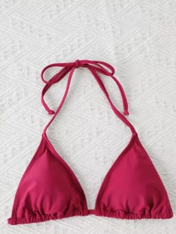 Dámské brazilské tanga bikiny set - šněrovací nastavitelné plavky s bočním zavazováním - náhled 7