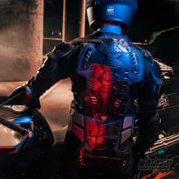 Pánská motocyklová bunda s ochranou CE - Motokrosové vybavení s chrániči - náhled 3