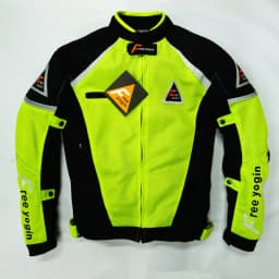 Motocyklová síťovaná bunda, letní větruodolná závodní terénní jízda, ochranné oblečení - náhled 2
