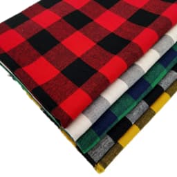 Skotský tartanový kostkovaný materiál, bavlna, polyester, kostkovaný vzor, šicí materiál na sukně a šaty - náhled 4