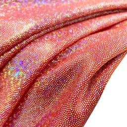 Holografická třpytivá látka 150 cm široká, duhový polyesterový materiál pro svatební večírek, DIY dekorace - náhled 3