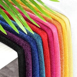 Třpytivá síťovaná látka s motivem hvězdné oblohy - strečový pletený materiál pro svatební dekorace, DIY tvoření, párty - náhled 5