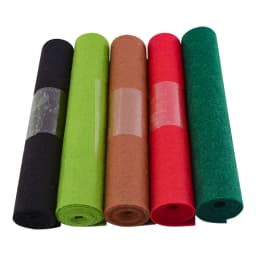 Plstěné textilie, 1 mm silné, 20x90 cm, střední tvrdost, netkané, šicí materiál, DIY, řemesla - náhled 3