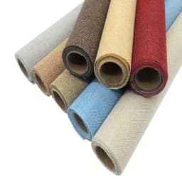 Samolepicí role lněné látky - DIY řemesla, vložka do zásuvky, nástěnná dekorace, renovace domácnosti - náhled 2