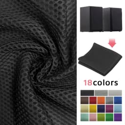 Síťovina na reproduktor 140x50cm prachotěsný akustický filtr mřížka kryt stereo zvuku ochrana - náhled 2