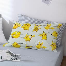 Pikachu Cartoon Anime povlak na polštář Dekorativní povlak na polštář do ložnice na koleji - náhled 3
