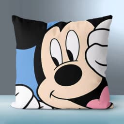 Povlak na polštář Mickey Mouse - Povlak na polštář s kreslenou postavičkou na pohovku / dekorace do dětského pokoje - náhled 6