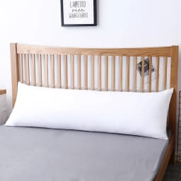Bílý povlak na polštář 50x150cm 50x160cm polyesterový prodyšný povlak na polštář pro páry - náhled 7