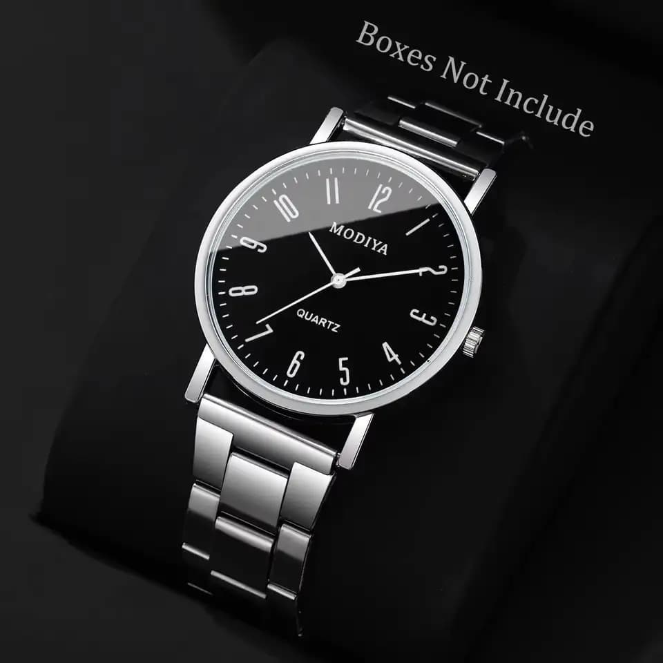 Pánské analogové quartzové náramkové hodinky pro business casual - stylové společenské hodinky pro profesionální nošení