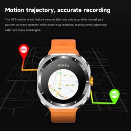 GPS NFC Chytré hodinky pro muže 1,43 AMOLED Vždy displej IP68 Bluetooth Volání Sportovní chytré hodinky - náhled 5