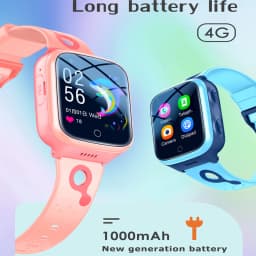 Dětské GPS chytré hodinky 4G WiFi videohovor SOS tracker telefon 1000mAh bezpečnostní monitor pro děti - náhled 3
