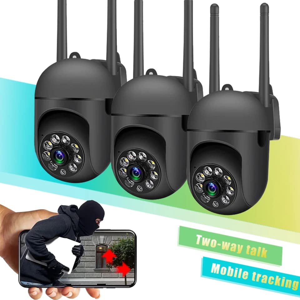 2K WiFi bezpečnostní kamera venkovní PTZ automatické sledování obousměrný audio dohled chytrá domácí IP kamera