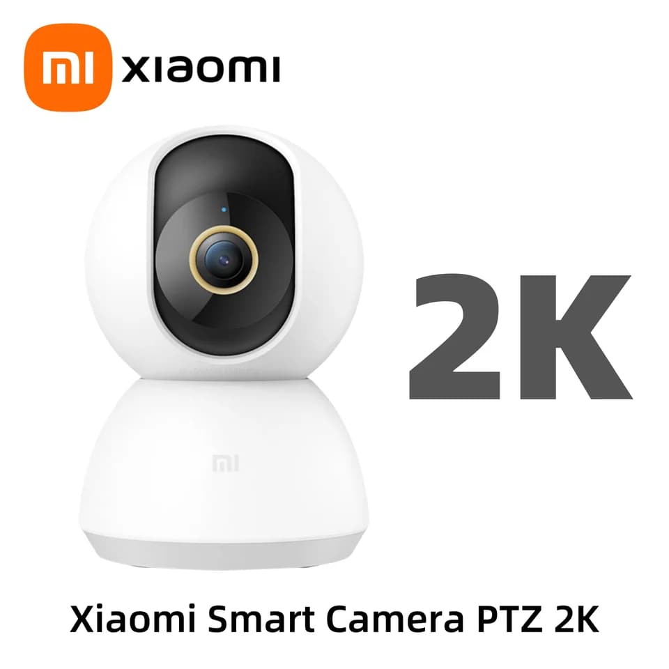 2K Chytrá bezpečnostní kamera 360° PTZ 1296P AI Detekce osob Noční vidění Domácí webkamera