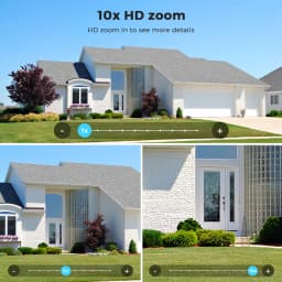 20MP venkovní WiFi bezpečnostní kamera 10K HD trojitý objektiv PTZ IP kamera 10x zoom AI detekce osob - náhled 5
