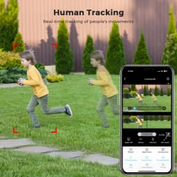 20MP venkovní WiFi bezpečnostní kamera 10K HD trojitý objektiv PTZ IP kamera 10x zoom AI detekce osob - náhled 7