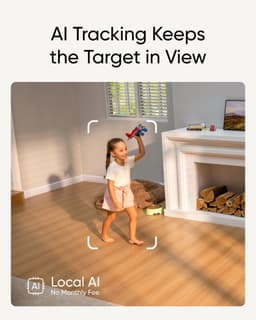 4K Duální kamera Vnitřní bezpečnostní kamera 8MP 360° PTZ 8x zoom WiFi Monitor pro chůvičky s AI Dohledová kamera - náhled 5